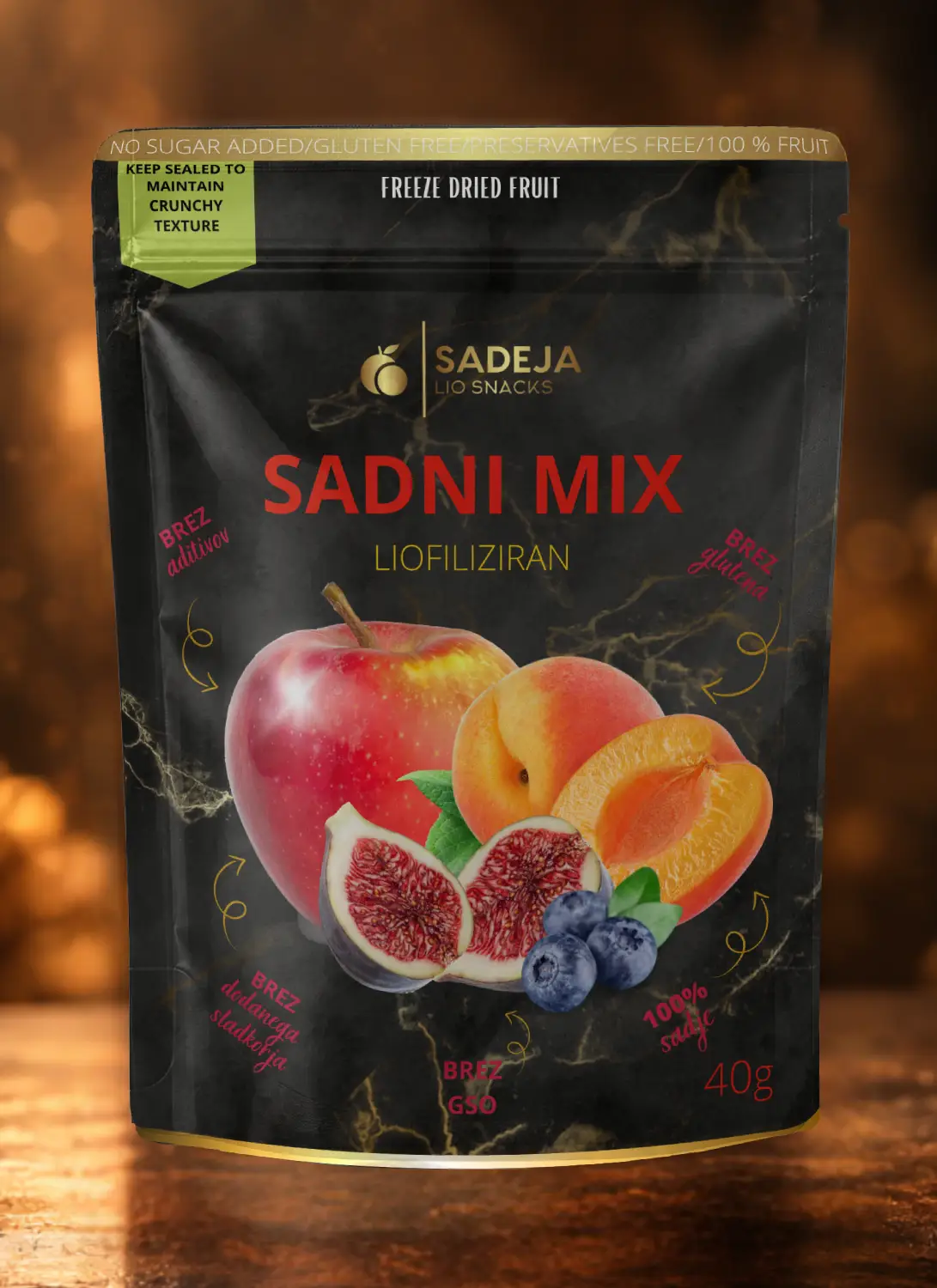liofiliziran sadni mix