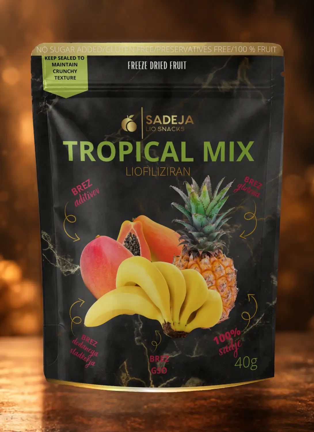 liofiliziran tropical mix