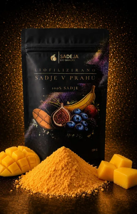 liofiliziran mango v prahu(150g)