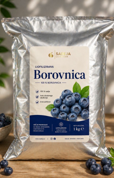 liofilizirane borovnice (1 kg)