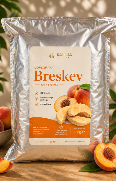 liofilizirane breskve – rezine (1 kg)